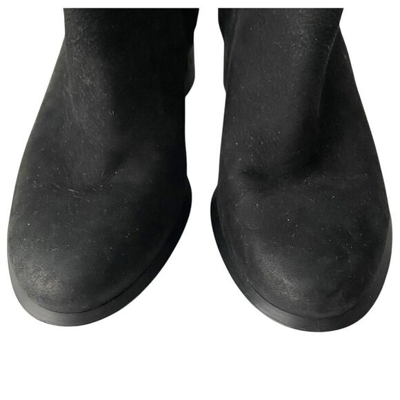 Vionic Sienna Waterproof Black Ankle Boots Buckle Side Zip in Size 6 - Picture 6 of 12